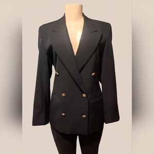 Austin Reed Petite Wool Blazer - Vintage Double Breasted - Size 6